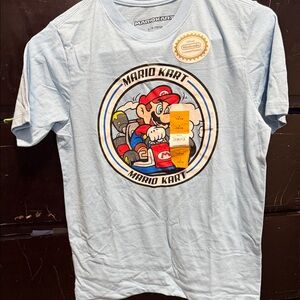 Mario Kart Light Blue T-Shirt